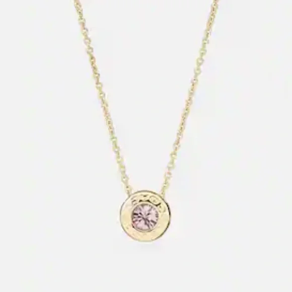 Coach Jewelry 5 Off Nwt Coach Open Circle Stone Strand